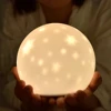 Led Projector Star Rechargeable Sky Sleeping Night Lamp Moon