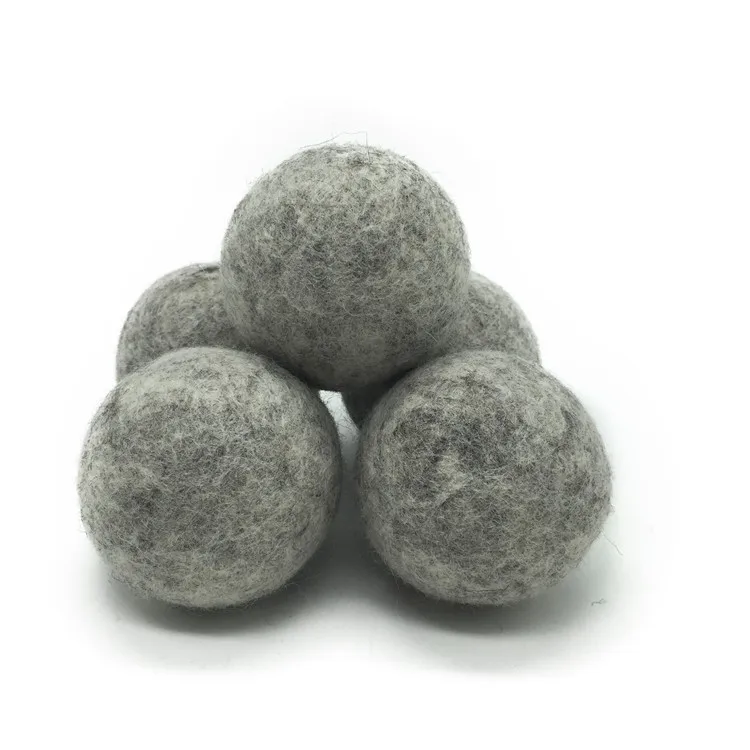 

Wholesale  grey organic laundry wool dryer ball