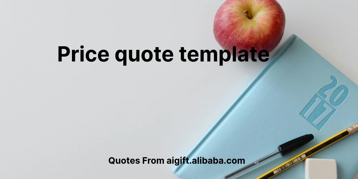 price quote template