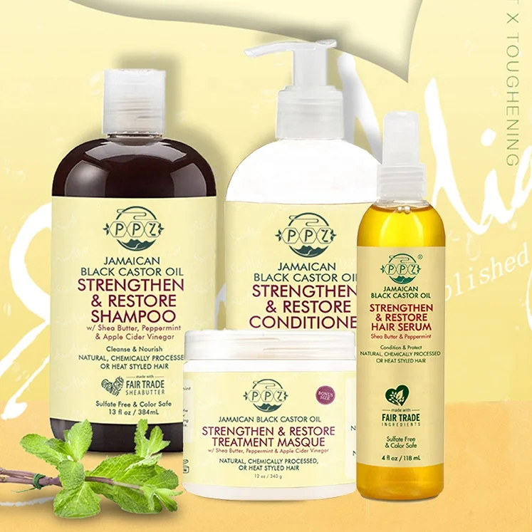 

Sulfate Free Shampoo Lidercare Natural Organic Hair Growth Treatment Jamaican Black Castor Oil Shampoo For Curly Hair