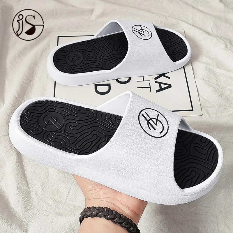 

2021 Fashion men slides footwear casual comfort mans slipper lightweight anti slip men slides
