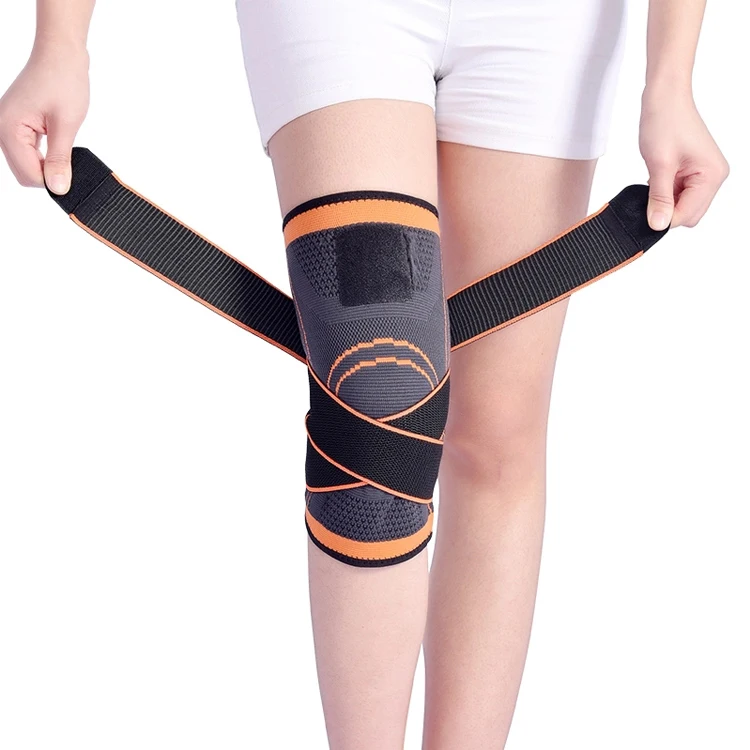 

OEM Sports Knee Pads Breathable Knee Support Knee Guards Sleeves, Orange,black,green