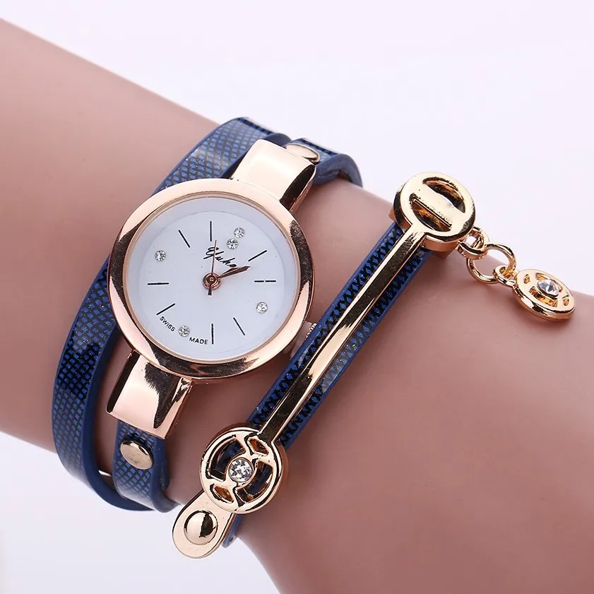 

Bracelet Women Promotion Rhinestone Cheap Valentine'S Day Gifts For Girls Quartz Women'S Watches Leather New Arrival Watches, Multi