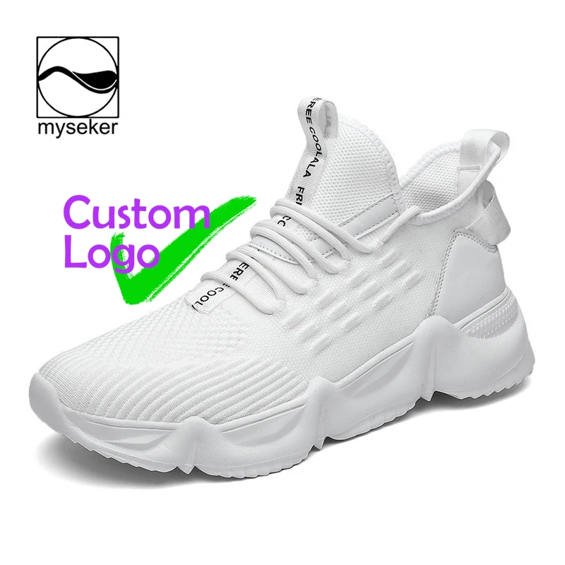 

MenS Custom Branded Designer White Sneakers Label Casual Shoes sport ayakkab zapatillas footwear male hombre Calzado De