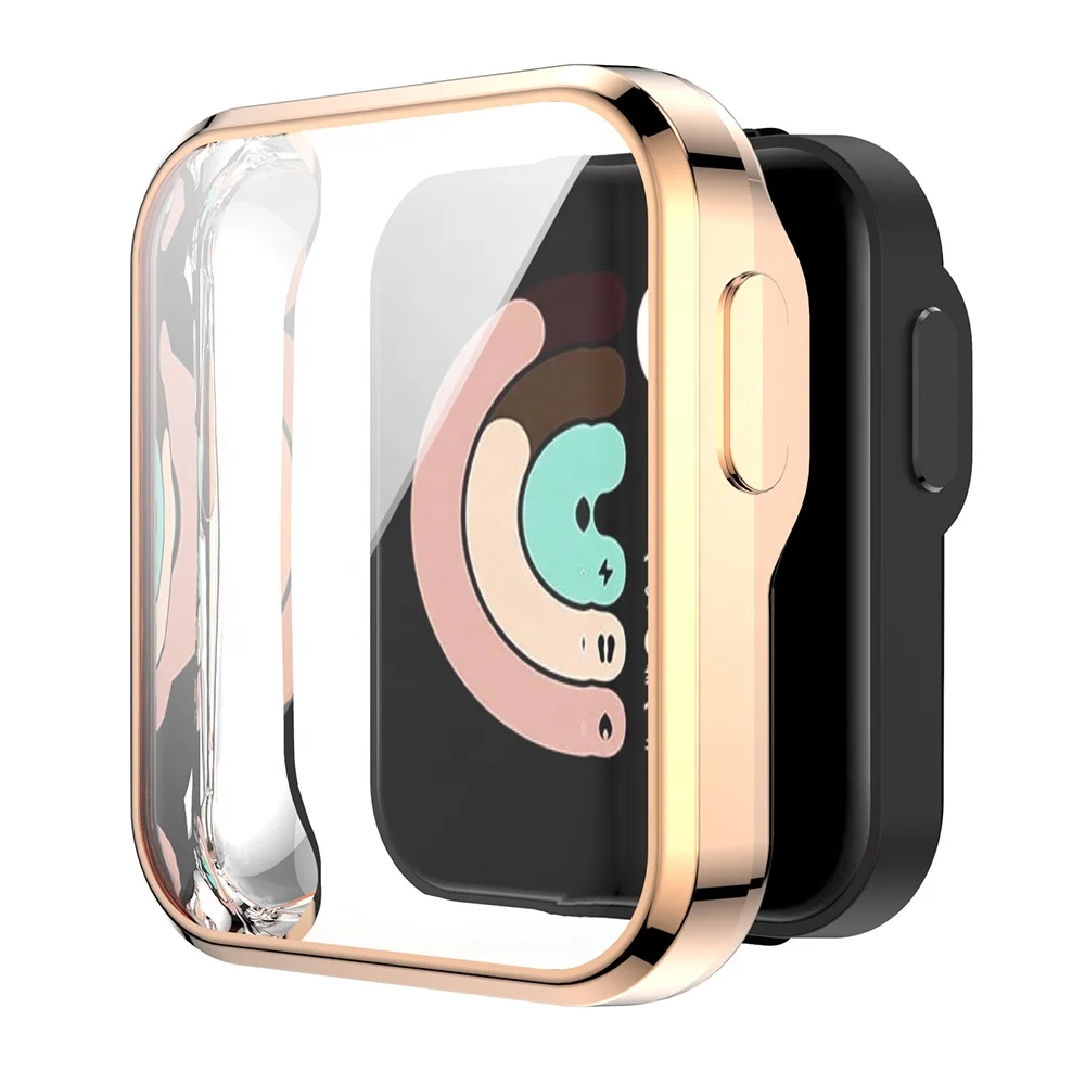 

Full Protector cover For Redmi Watch Case with Screen Protector for Redmi, Optional