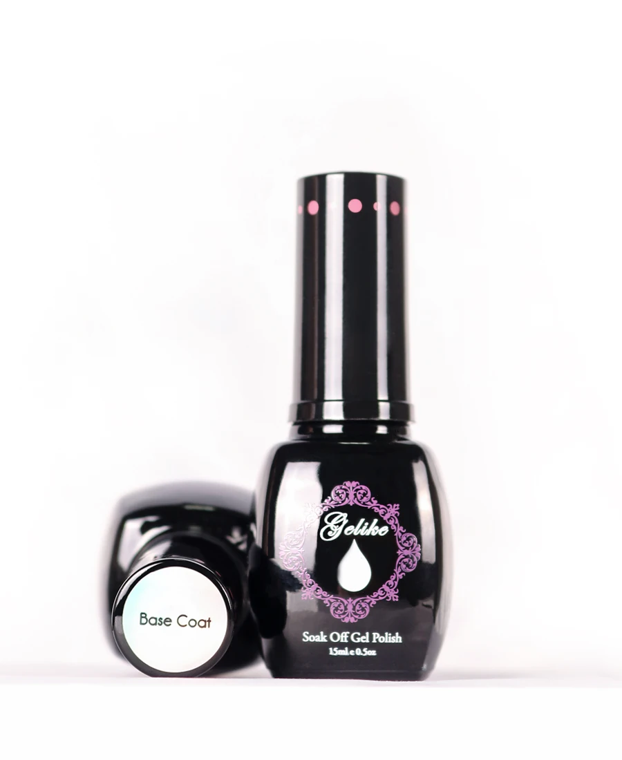 

OEM custom logo private label nail art uv base gel and top gel easy apply no wipe top coat for wholesale