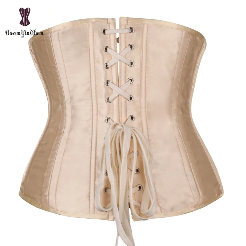 

Waist Trainer For Women Cincher Breast Enhance Sexy Underbust Corset Abdominal Control XXS Bustier And Corset, Nude