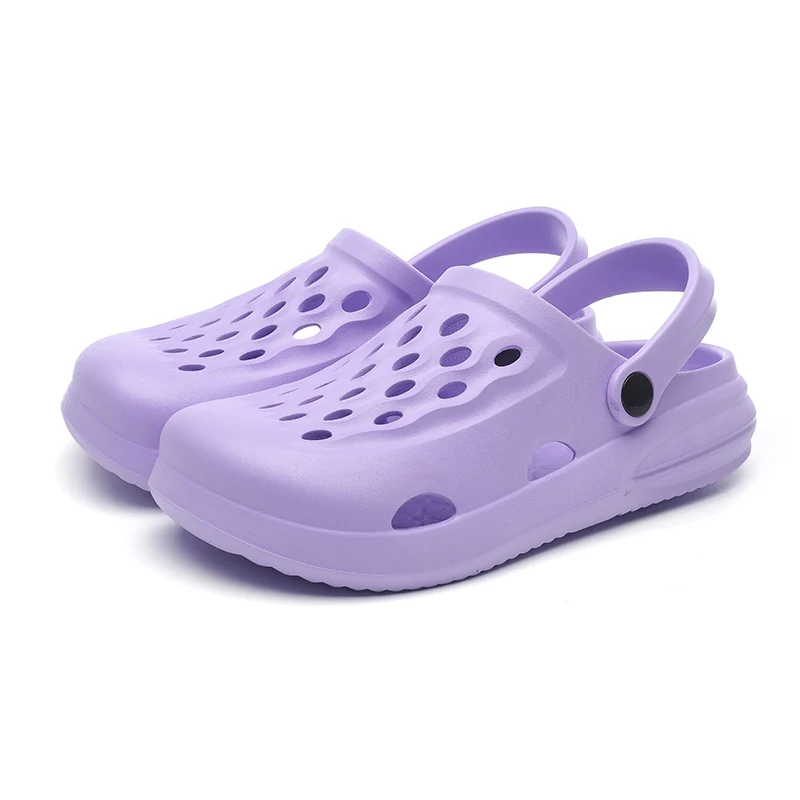 

The manufacturer produces customizable EVA moisture-proof and waterproof women's garden shoes non-slip men's hole shoes eva, Multiple colors