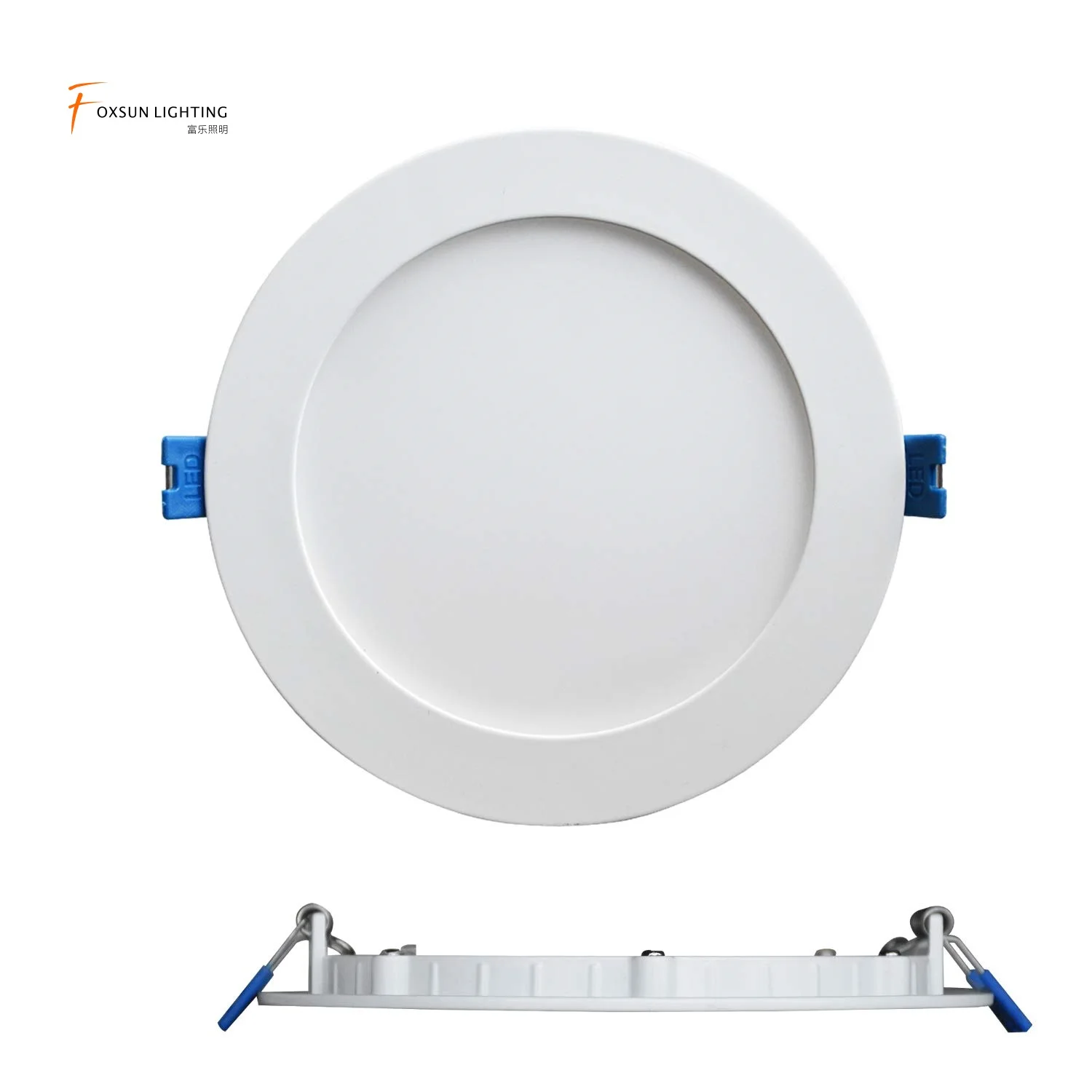 

[Only sell in the US]5CCT LED Recessed Slim Downlight ,2700K/3000K/3500K/4000K/ 5000K,Junction Box,6 inch 12.5W 6 PACK