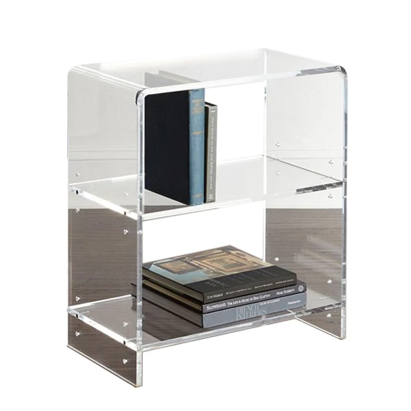 Everly Acrylic Bookcase Publisher S Clear House Bookshelf Buy