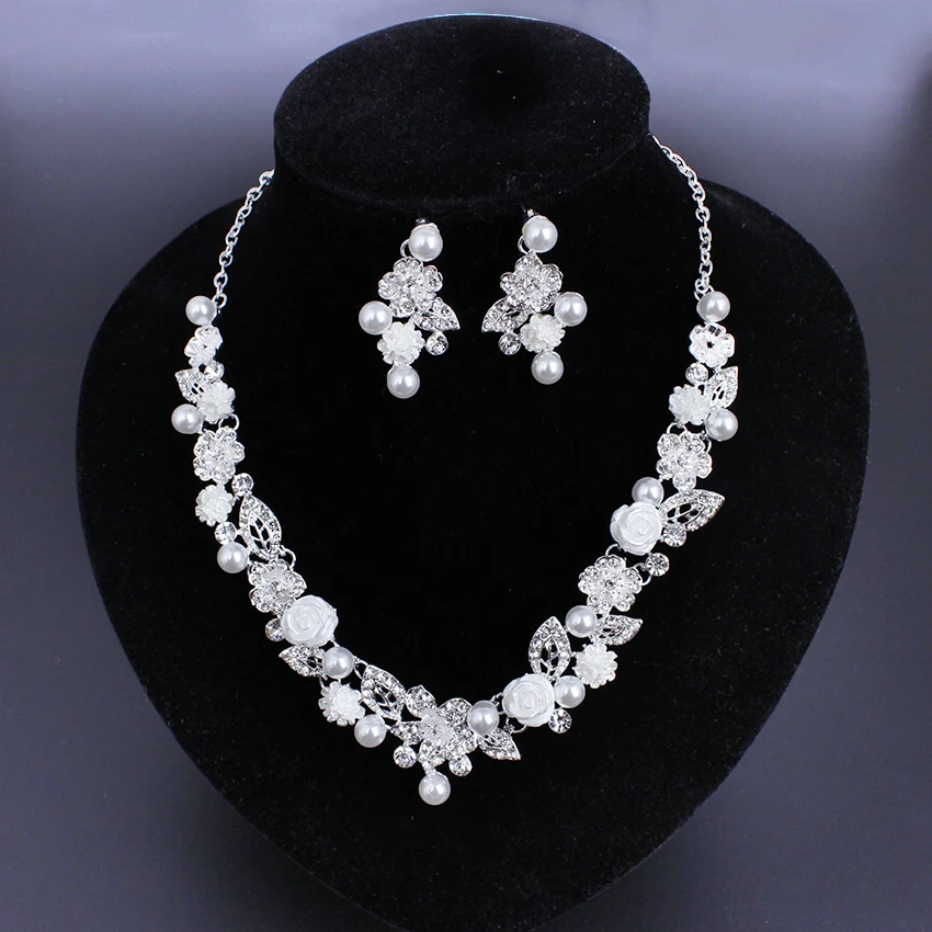 

Wholesale Jewelry Sets Wedding Bridal Jewelry Set For wedding