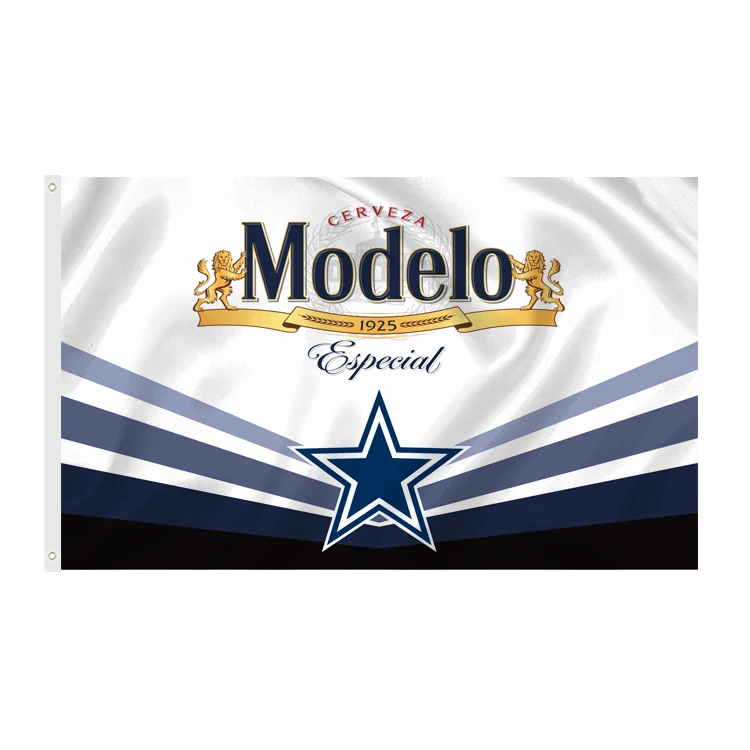 Custom 5x3FT 49ers Oakland Raiders COWBOYS Chiefs Chargers eagles Sugar Bone  Modelo nfl Football Flag