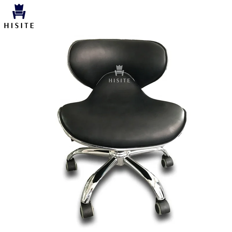 

Hisite Salon Equipment Adjustable Spa Manicure Pedicure Stool with Wheels, Optional