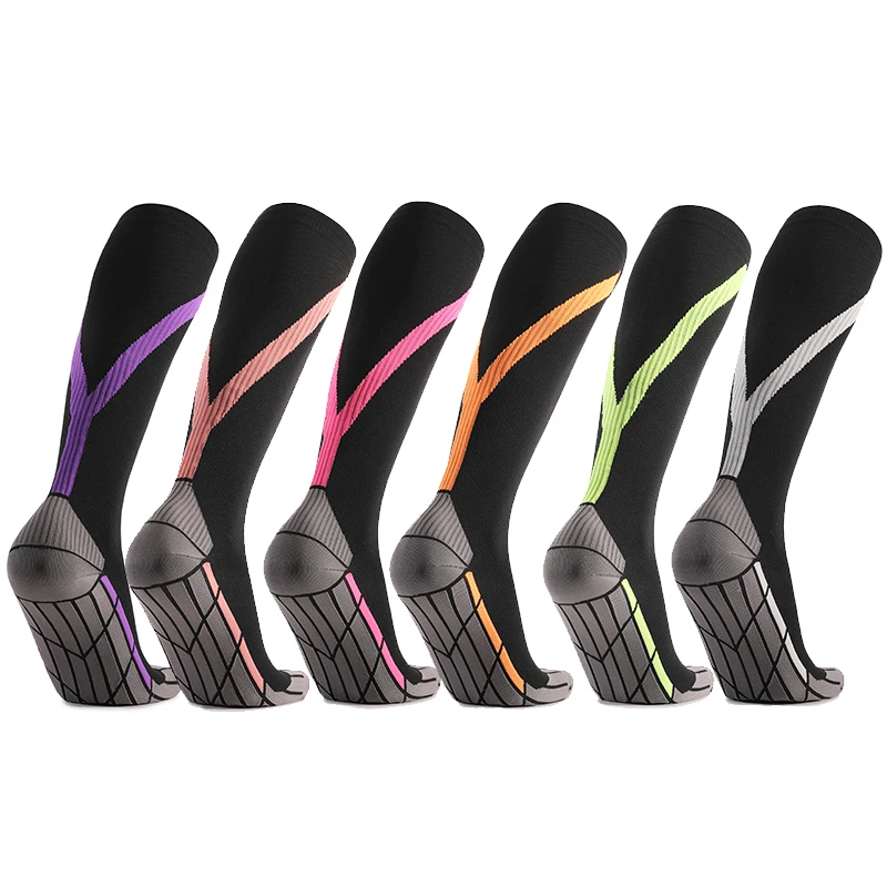 

Wholesale Trekking Socks Cushion Mens Womens Custom Outdoor Hiking Thin Nylon Compression Thigh Stockings Socks With Design