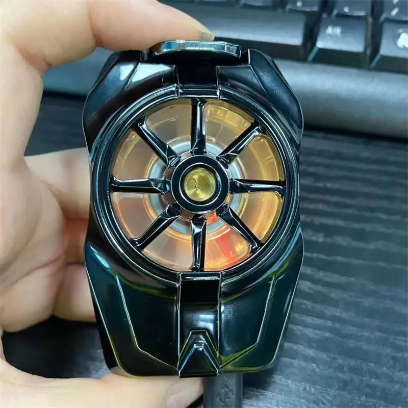 

G2 Mobile Phone Radiator Gaming Universal Cell Phone Cooler module Cooling Fan Holder Heat Sink For 4.5-7.5inch H15, Silver/black
