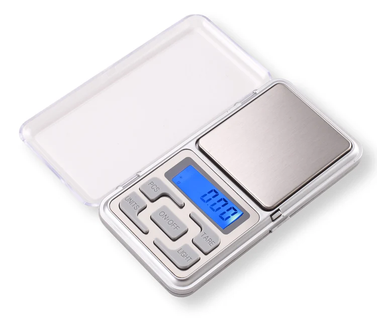 

Amazon Hot Selling Mini Digital Scale Electronic Weigh LCD Display Pocket Scales Jewelry Gold Scales