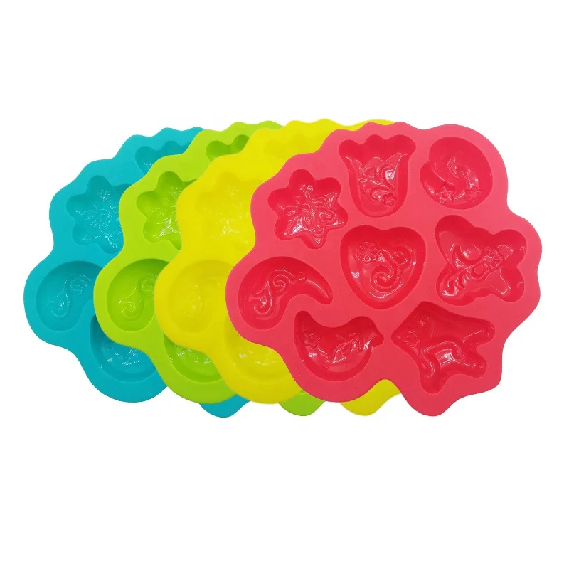 

Amazon Hot Selling Muffin Making Cake 3D Silicone Cake Molds for Decorating, Any pms color is available