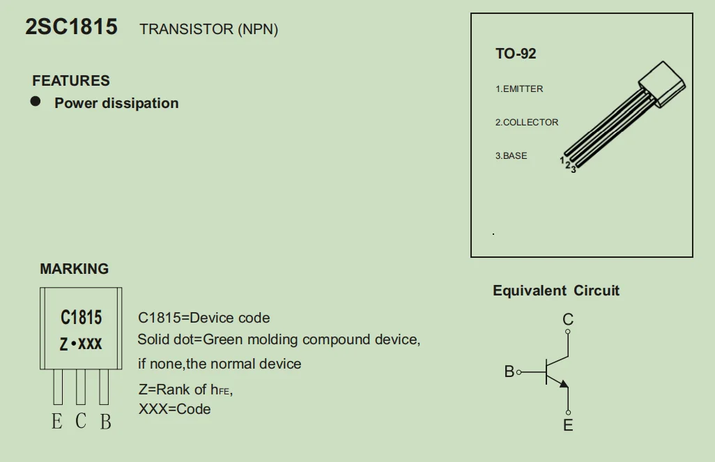 Transistor Npn C1815 Y331 Gr331 Npn High Frequency Transistor Buy C1815 Npn Power Transistor Rf Power Transistor Product On Alibaba Com