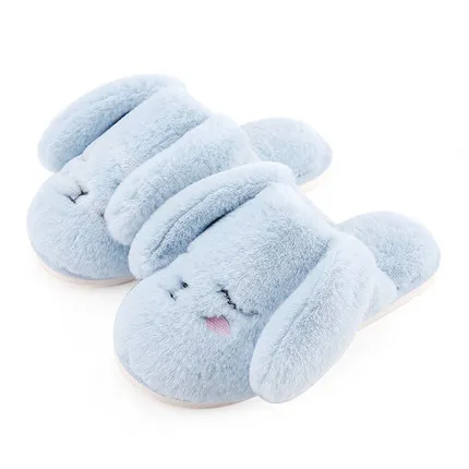 

Cotton slippers cute thickened women warm thick soles non-slip home cotton-padded shoes men