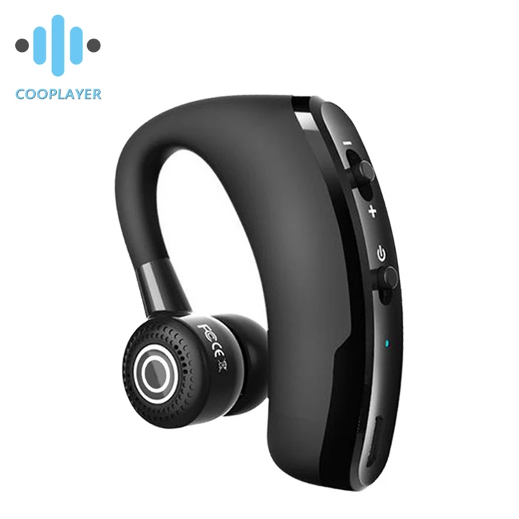Black Single Adjustable CVC6.0 Noise Cancelling Bluetooth Over Ear Headphones Wireless Noise Cancelling