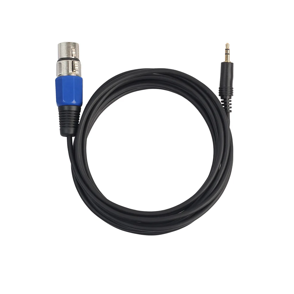 

XLR 3pin Female to 3.5mm Male TRS Male Audio Converter Cable Audio Adapter Microphone Cables Cord Wire Line
