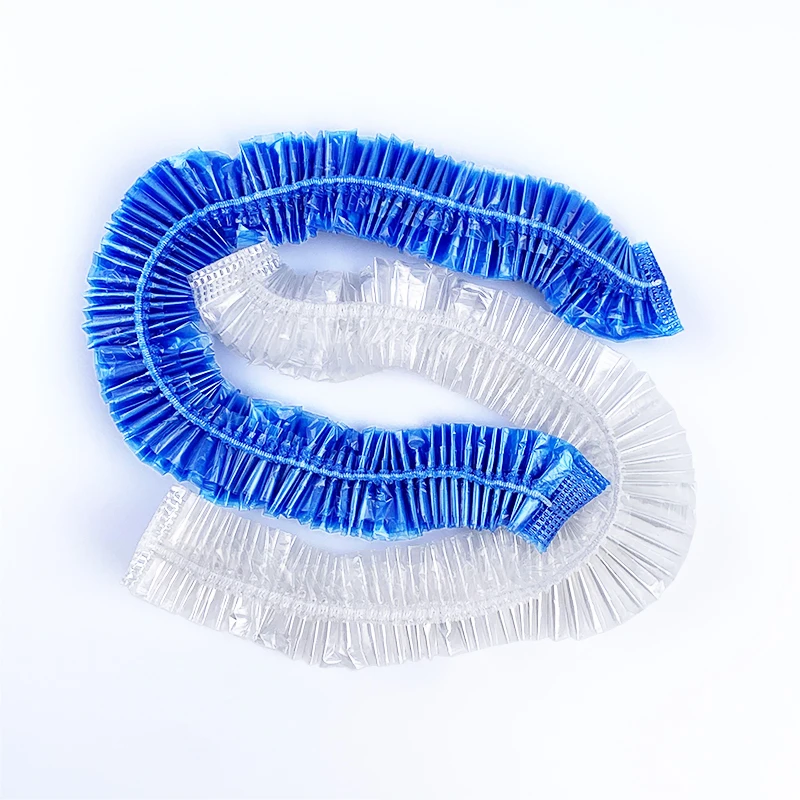 

800pcs/case Factory custom blue/clear plastic spa pedicure liner for foot spa, Clear,blue