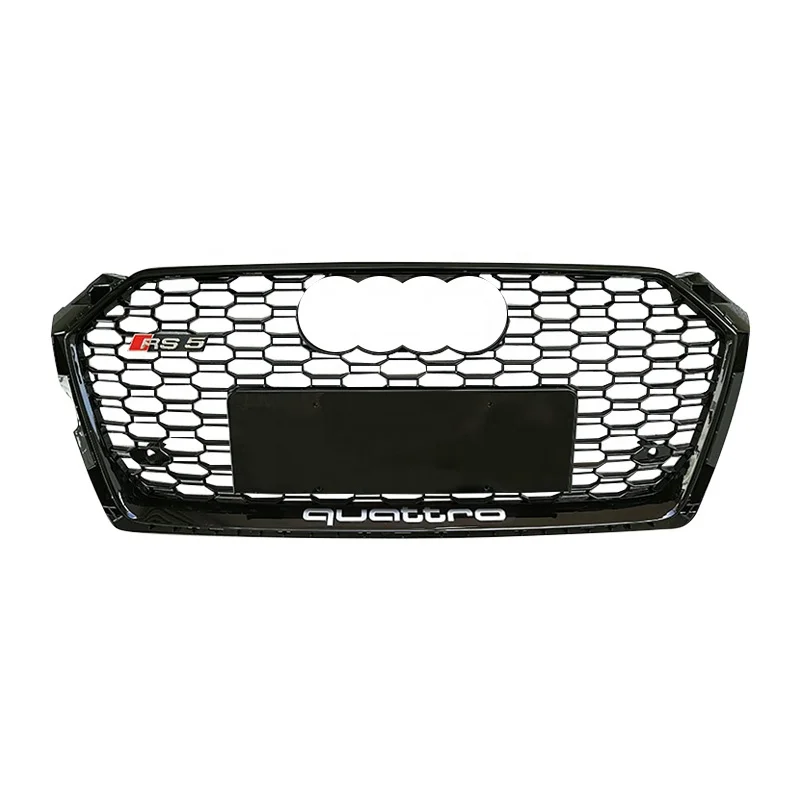 

Free shipping RS5 auto front grille for Audi A5/S5 ABS material honeycomb car grill for Audi A5/S5 B9 2017-2019