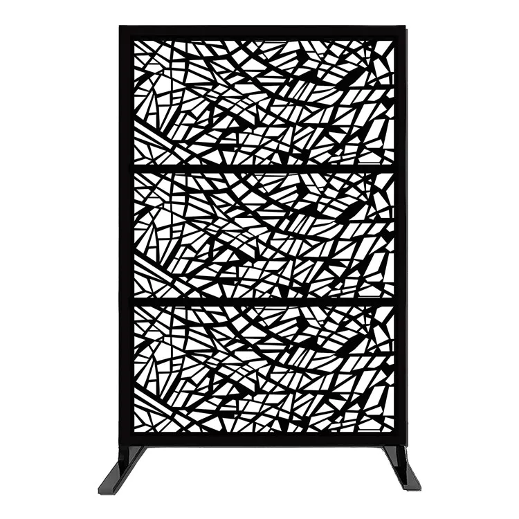 

Factory custom laser cut Outdoor Laser Cut Decorative Metal Garden Fence Panels