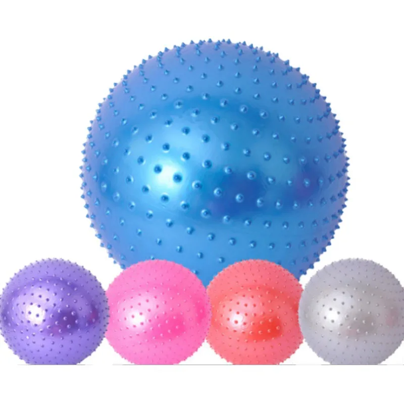 

Particle tactile ball children's training equipment fitness ball Yoga Ball 55cm, Purple, red, blue, multiple colors