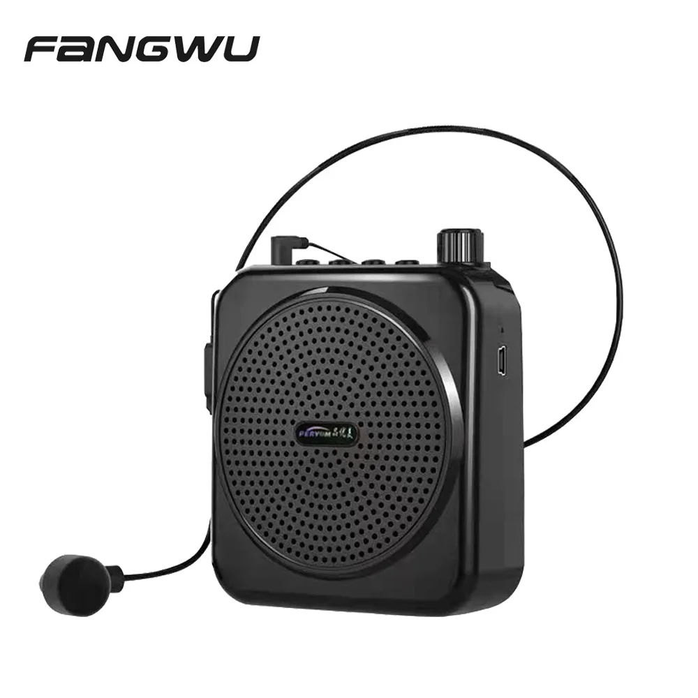 

Shenzhen Portable Rechargeable Classroom 5w Mini Audio Speaker Megaphone Voice Amplifier For Teachers Tour Guide, Black blue