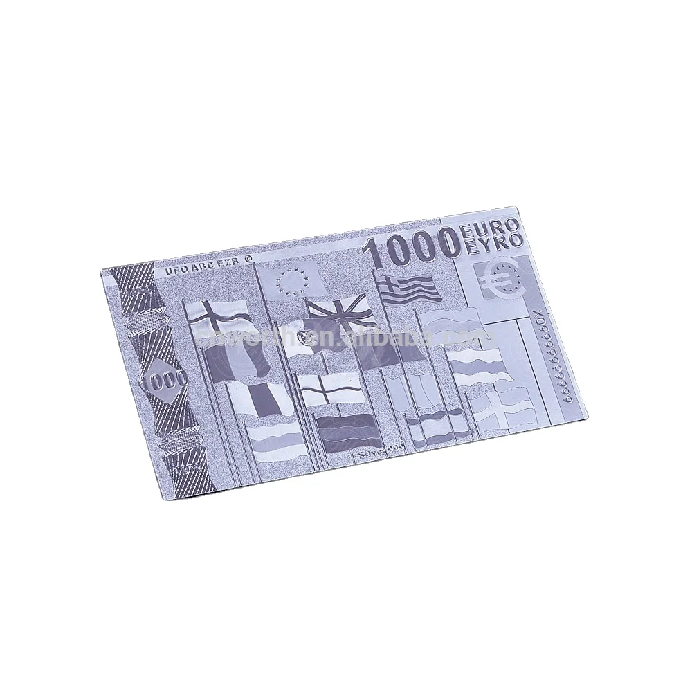 

Amazon hot sale factory wholesale souvenir prop bank notes paper for printing money, Can be gold or silver or colorful