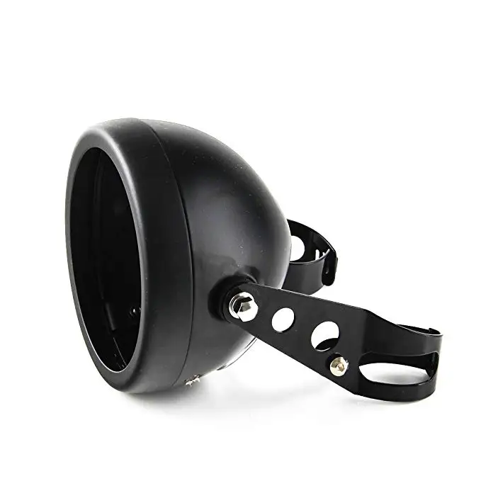 5.75" Motorcycle Headlight Housing Bucket For Sportster Xl 883 Dyna Led