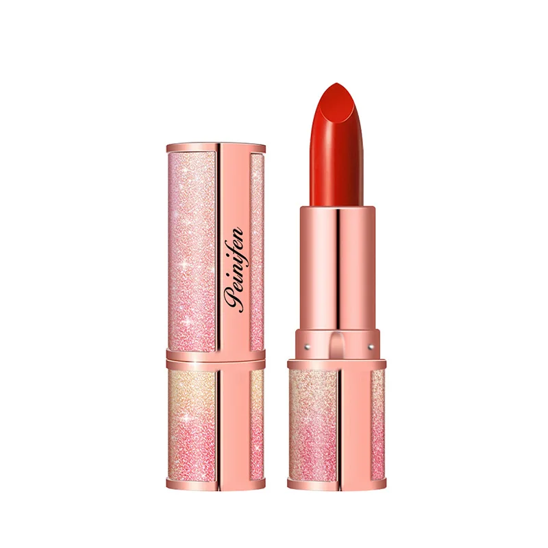 

Cosmetics Makeup Factory OEM Private Label Custom Fashion Color Glitter Lipstick