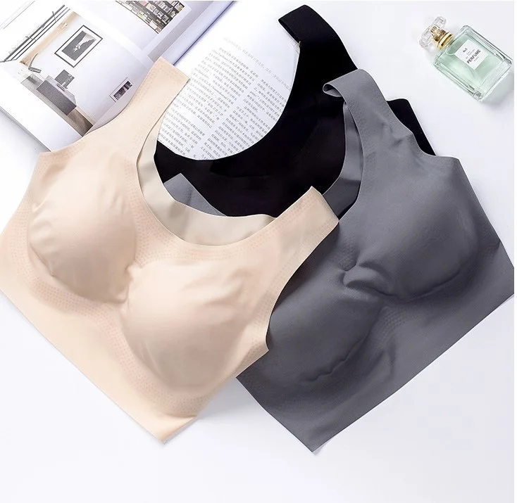

Women's Seamless Sports Running Yoga shock absorption Bra