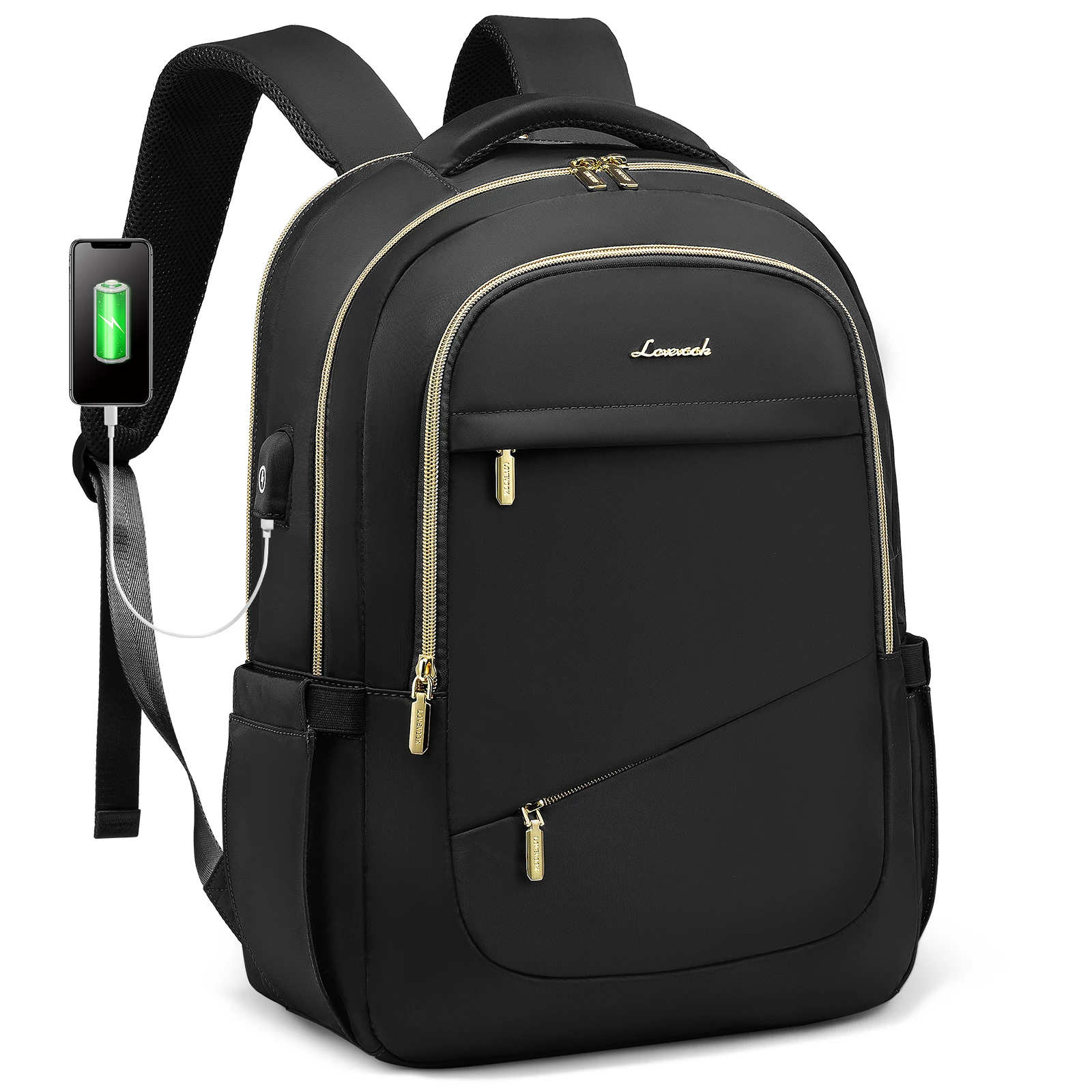 

Wholesale LOVEVOOK good quality school backpacks nylon laptop backpacks school bags unisex school travel laptop backpack 2023