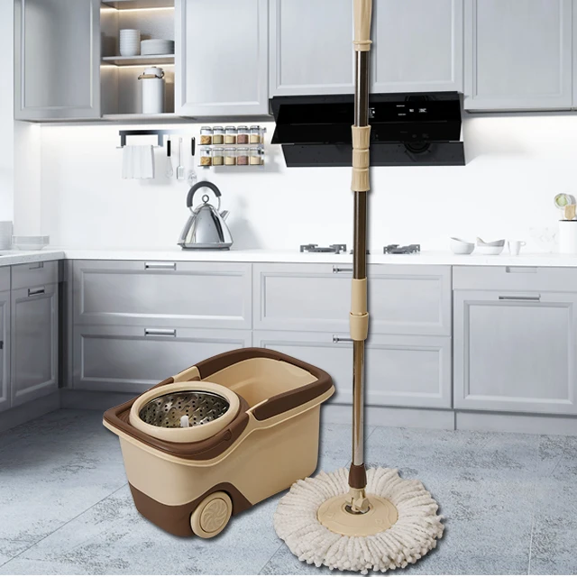 

Universal hand wash free factory price mops 360 magic mop bucket spin floor cleaner mop