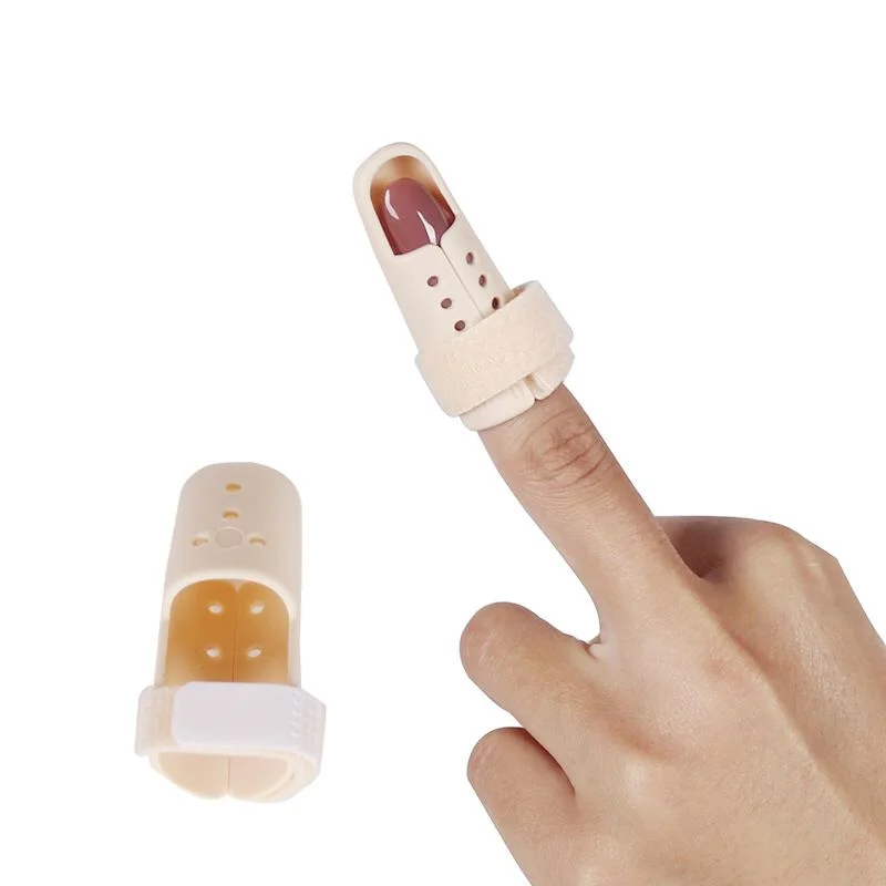 Plastic Padding Comfortable Baseball Finger Splints Basketball Finger