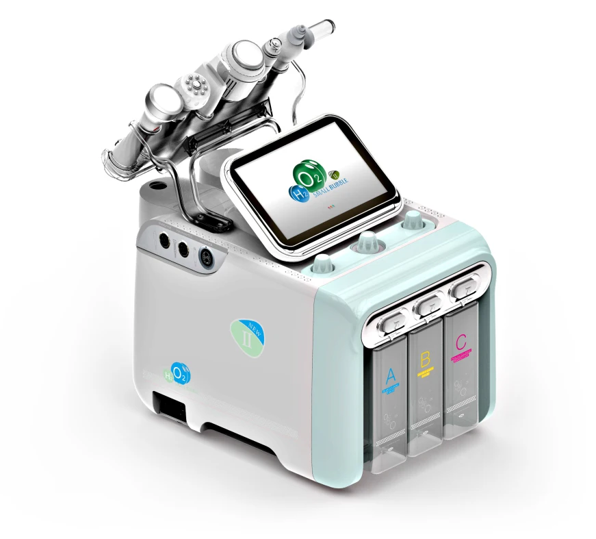 

Factory Cheap Price Portable 6 in 1 Facial Hydrotion Mist Oxygen Jet Sprayer skin care machine