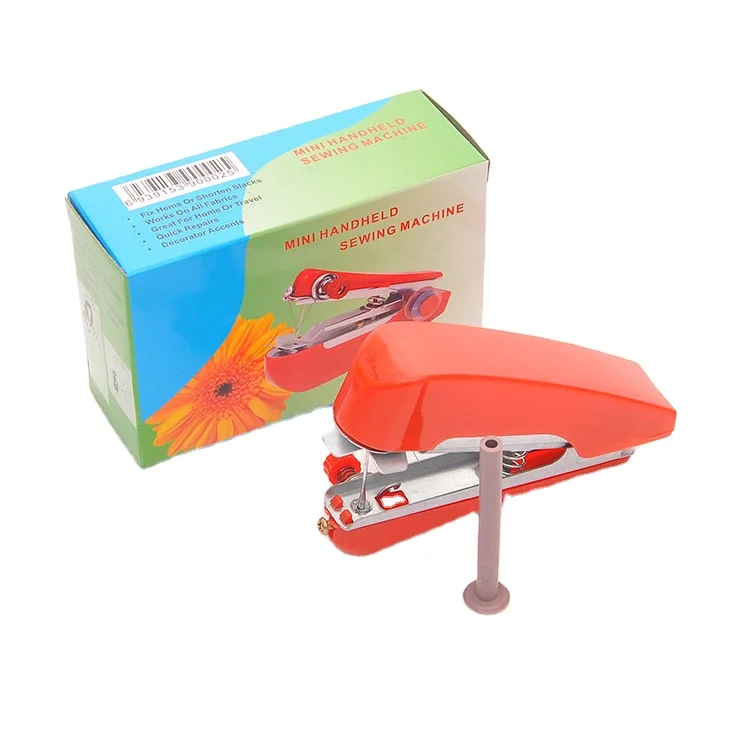 

Home Hand-held Portable Mini-manual Sewing Machine Handheld Pocket Outdoor Travel Cross-border