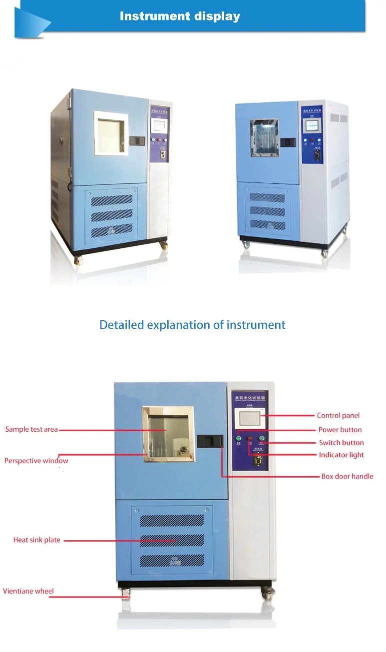 Easy to control Ozone equipment for cables test with 1 year guarantee