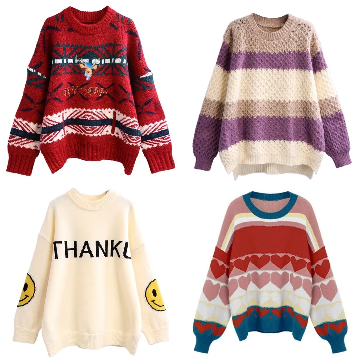 

professional manufacturer casual pullover women's sweater 100% cashmere sweater