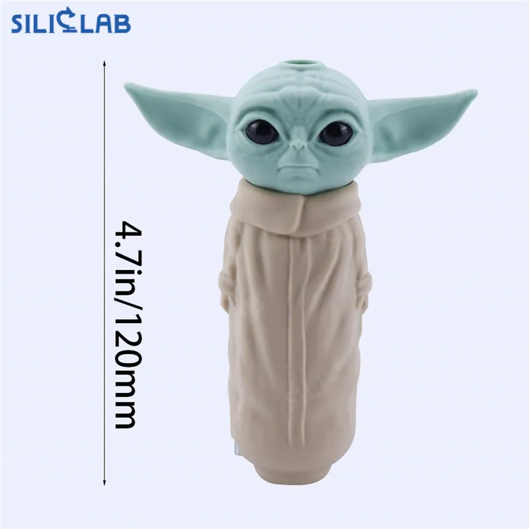 Baby Grogu Yoda Pipe Silicone Smoking Accessories Buy The Mandalorian
