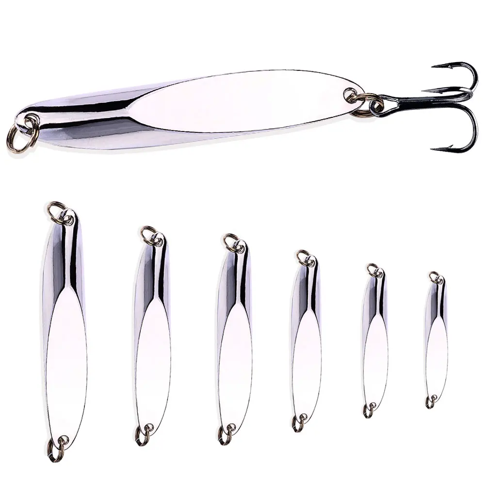 Wholesale SP092 7g 10g 14g 18g 21g 28g Artificial Metal Spinner Baits Spoon Fishing Lures