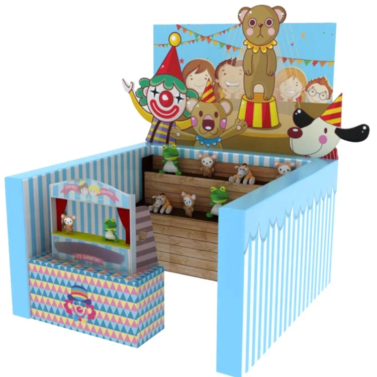 

Cowboy Daycare Equipment Indoor Playground House Indoor Playground Kids Role Play House