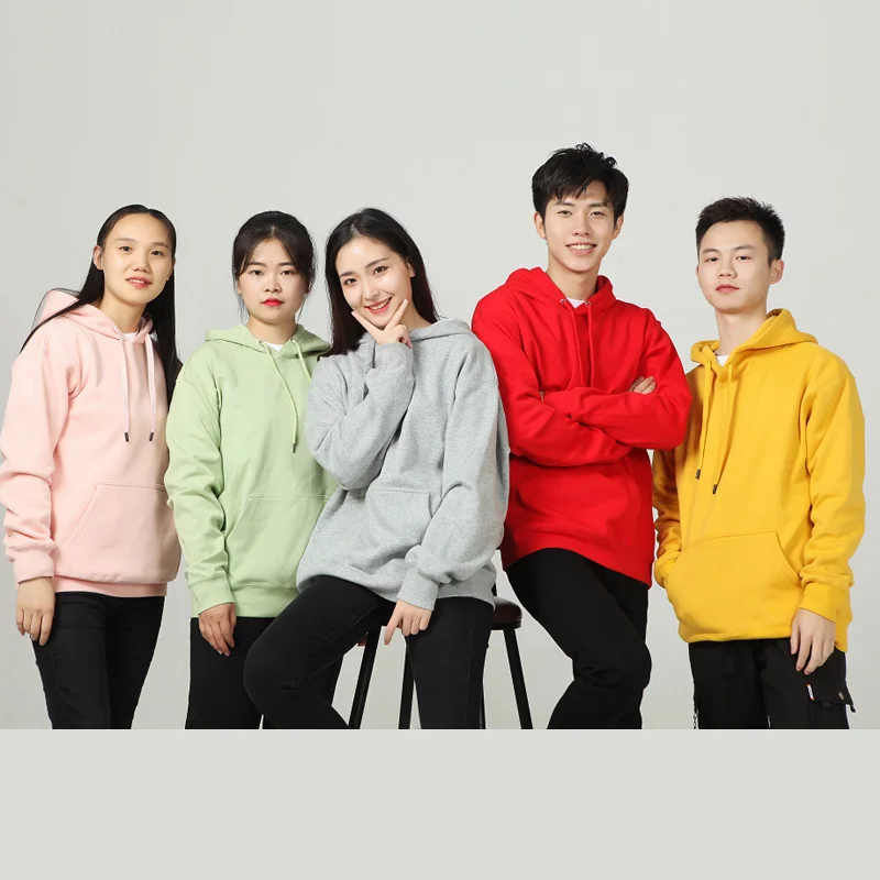 

MAUDHUI 2021 spring and autumn O-neck sweater solid color couple pullover men's sweatshirt loose and men's sweater