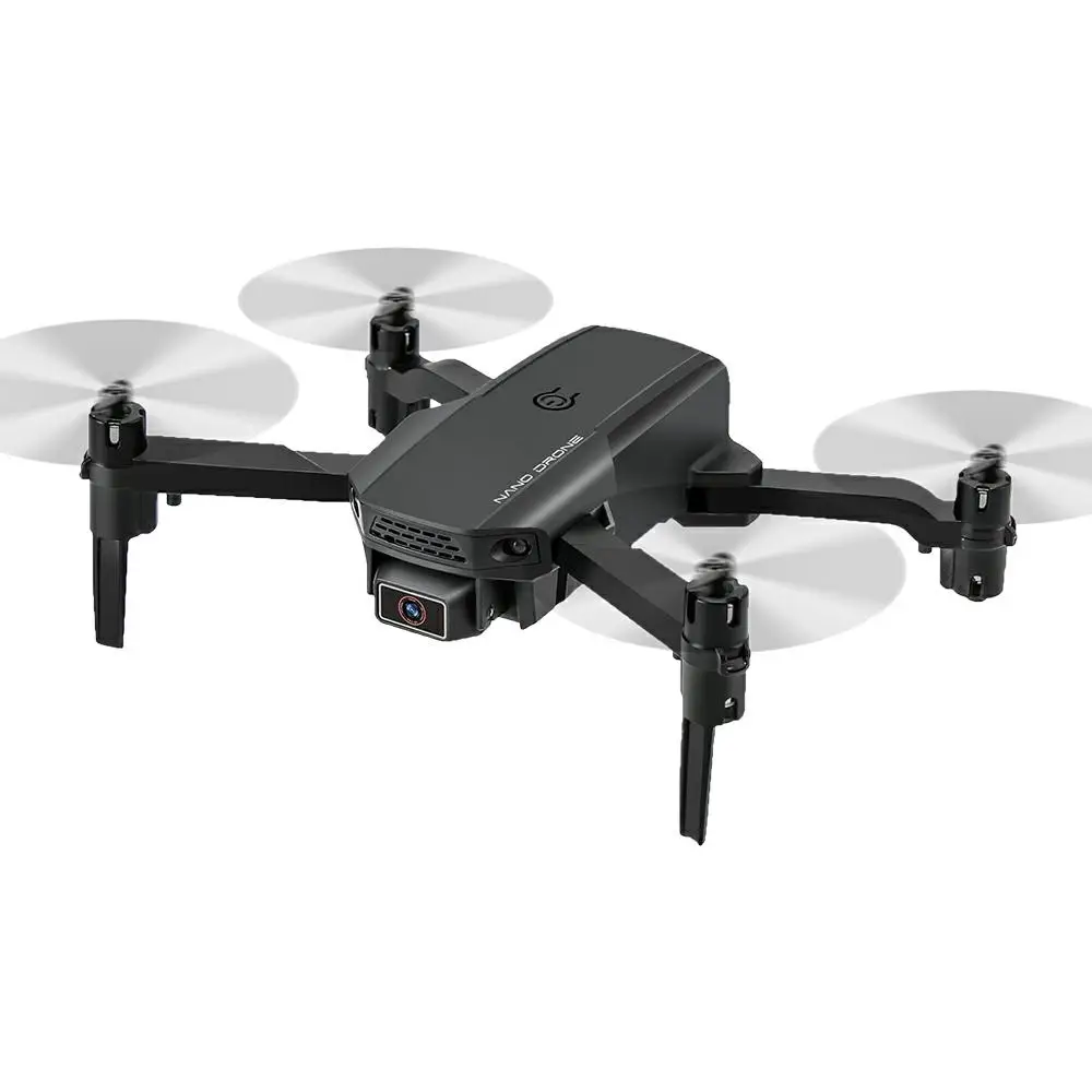 

Hot KF611 Foldable Mini Drone with 4K HD Wide Angle Camera WIFI FPV Drone Set Height 360-Degree Roll Helicopter, Black