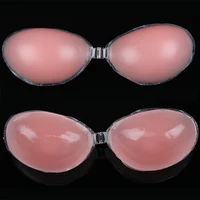 

100% Eco-friendly Silicone Adhesive Invisible Sticky Bra Self Adhesive Strapless Bras Reusable Backless Bra