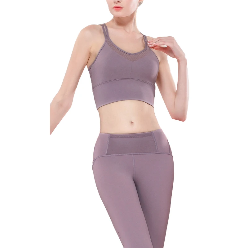 

Fitness Yoga Short Set Active Wear Seamless Sets