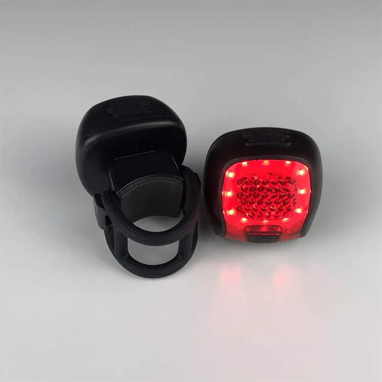 

Waterproof USB Rechargeable Backpack lights Rear LED Bicycle Light tail light