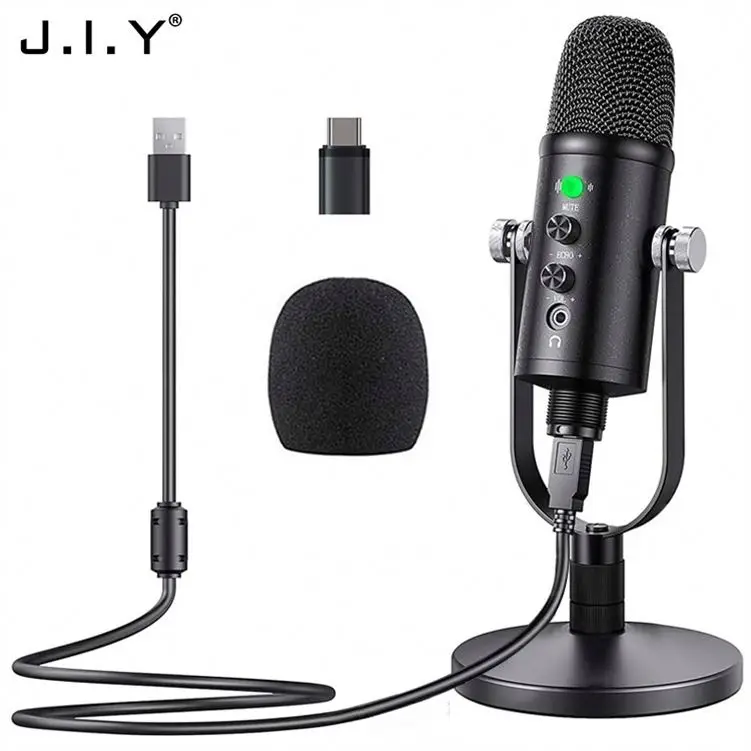 

BM-86 Good Selling Christmas Gift Audio Recorder Live Streaming Pc Conference Mic Microphone Recording, Black
